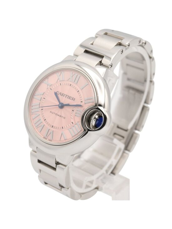 Cartier Watch Baron Blue 33 Pink Stainless Steel main image 8